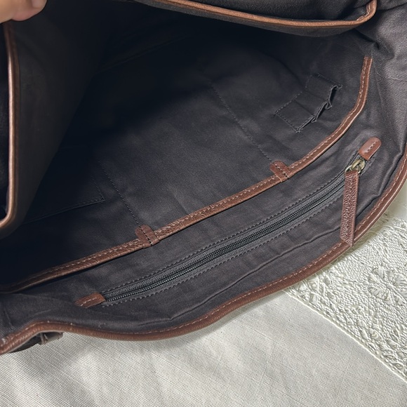 🖤Fossil briefcase / satchel crossbody bag - Picture 13 of 17